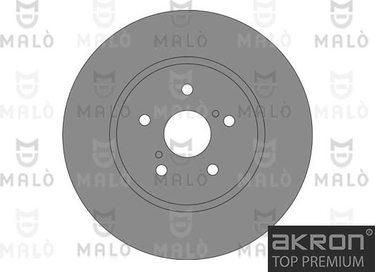 AKRON-MALÒ 1110828 - Спирачен диск vvparts.bg