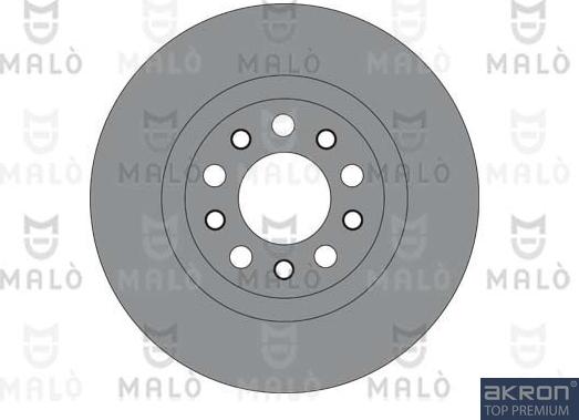 AKRON-MALÒ 1110391 - Спирачен диск vvparts.bg