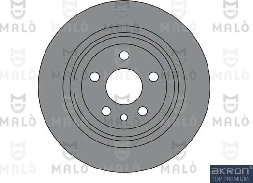 AKRON-MALÒ 1110349 - Спирачен диск vvparts.bg