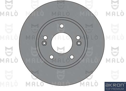 AKRON-MALÒ 1110342 - Спирачен диск vvparts.bg