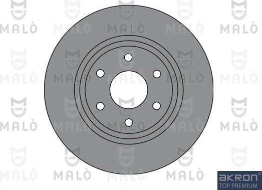 AKRON-MALÒ 1110339 - Спирачен диск vvparts.bg