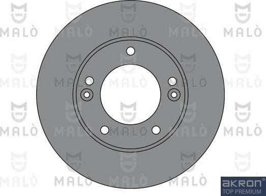 AKRON-MALÒ 1110324 - Спирачен диск vvparts.bg