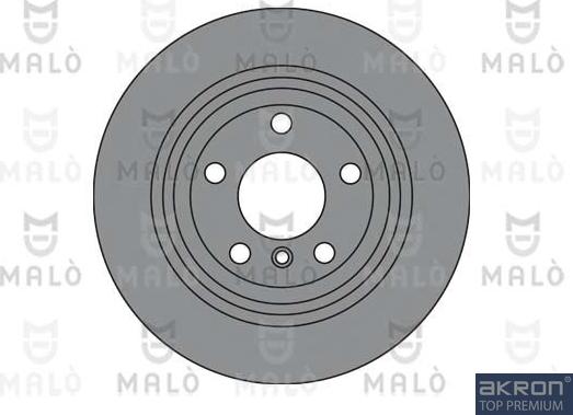 AKRON-MALÒ 1110321 - Спирачен диск vvparts.bg