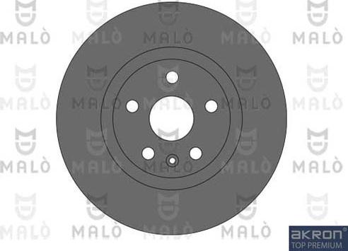 AKRON-MALÒ 1110370 - Спирачен диск vvparts.bg