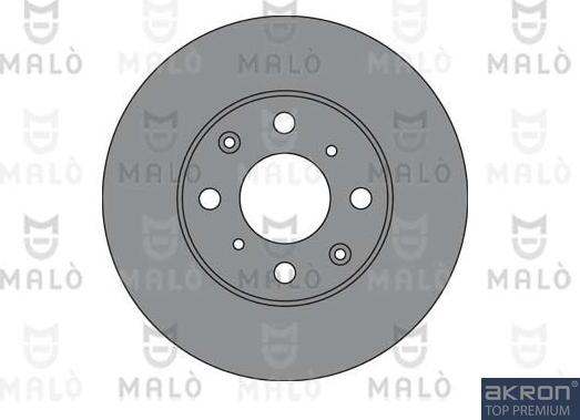 AKRON-MALÒ 1110299 - Спирачен диск vvparts.bg