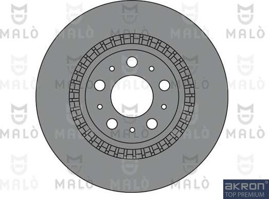 AKRON-MALÒ 1110294 - Спирачен диск vvparts.bg