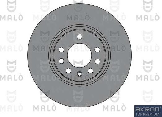 AKRON-MALÒ 1110297 - Спирачен диск vvparts.bg