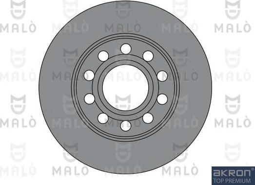 AKRON-MALÒ 1110245 - Спирачен диск vvparts.bg