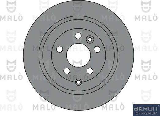 AKRON-MALÒ 1110255 - Спирачен диск vvparts.bg