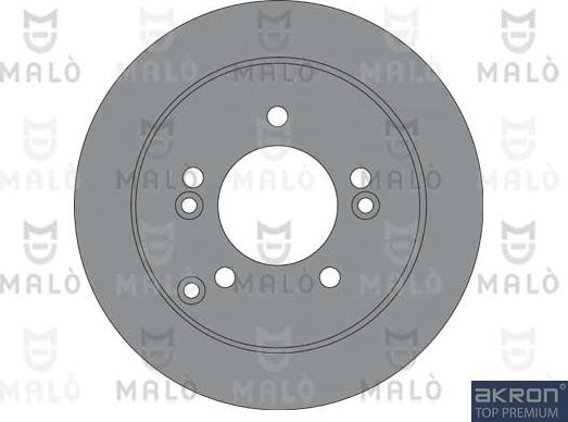 AKRON-MALÒ 1110250 - Спирачен диск vvparts.bg