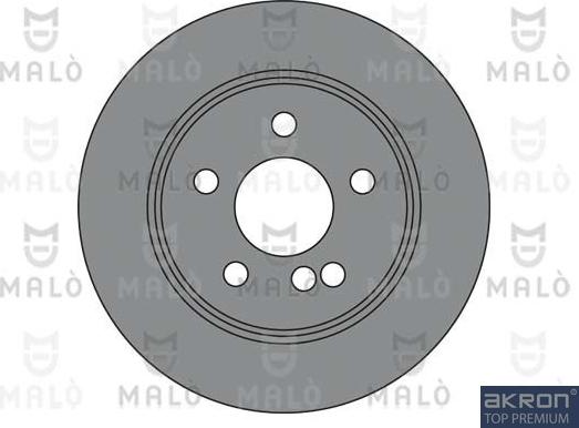 AKRON-MALÒ 1110262 - Спирачен диск vvparts.bg