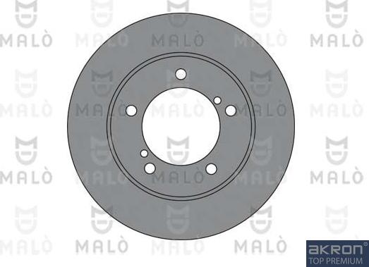 AKRON-MALÒ 1110286 - Спирачен диск vvparts.bg