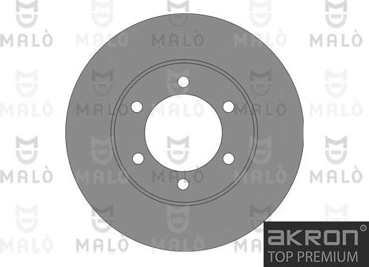 AKRON-MALÒ 1110792 - Спирачен диск vvparts.bg