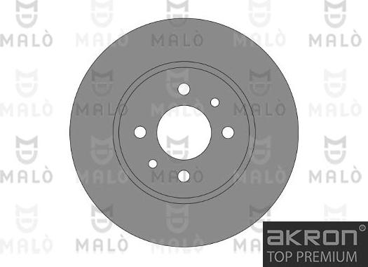 AKRON-MALÒ 1110777 - Спирачен диск vvparts.bg