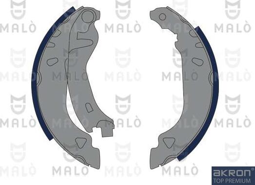 AKRON-MALÒ 1390063 - Комплект спирачна челюст vvparts.bg