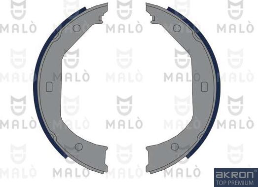 AKRON-MALÒ 1390014 - Комплект спирачна челюст, ръчна спирачка vvparts.bg