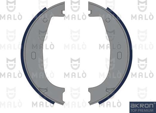 AKRON-MALÒ 1390013 - Комплект спирачна челюст, ръчна спирачка vvparts.bg