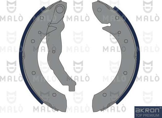 AKRON-MALÒ 1390012 - Комплект спирачна челюст vvparts.bg