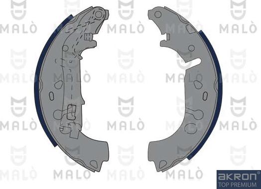 AKRON-MALÒ 1390083 - Комплект спирачна челюст vvparts.bg