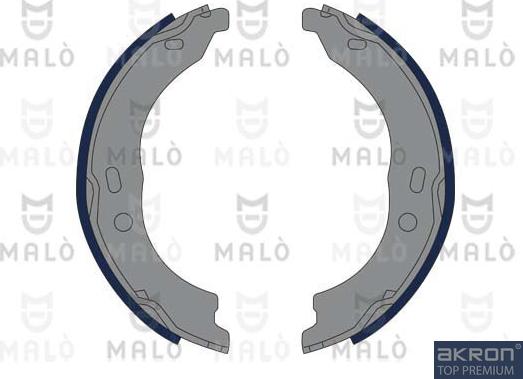 AKRON-MALÒ 1390026 - Комплект спирачна челюст, ръчна спирачка vvparts.bg