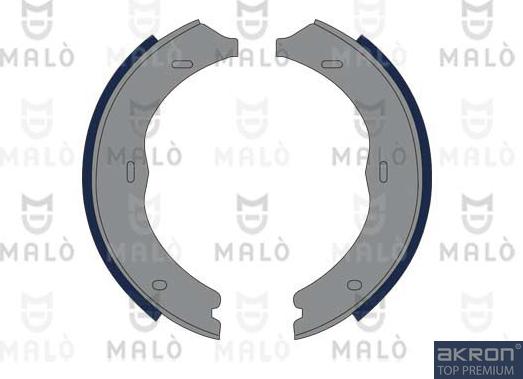 AKRON-MALÒ 1390174 - Комплект спирачна челюст, ръчна спирачка vvparts.bg