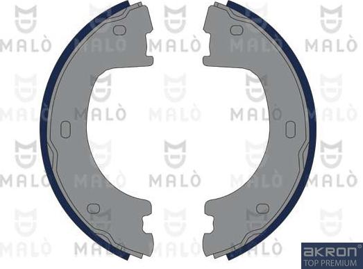 AKRON-MALÒ 1390178 - Комплект спирачна челюст, ръчна спирачка vvparts.bg