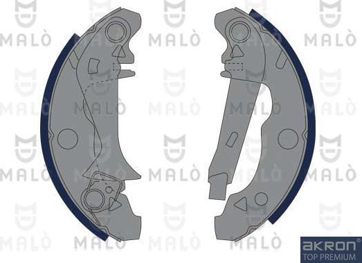 AKRON-MALÒ 1390355 - Комплект спирачна челюст vvparts.bg