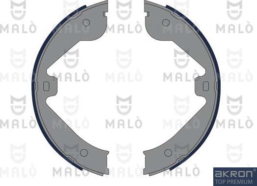 AKRON-MALÒ 1390302 - Комплект спирачна челюст, ръчна спирачка vvparts.bg
