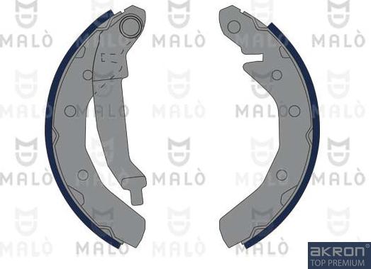 AKRON-MALÒ 1390313 - Комплект спирачна челюст vvparts.bg