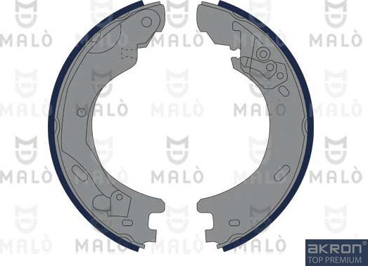 AKRON-MALÒ 1390377 - Комплект спирачна челюст, ръчна спирачка vvparts.bg