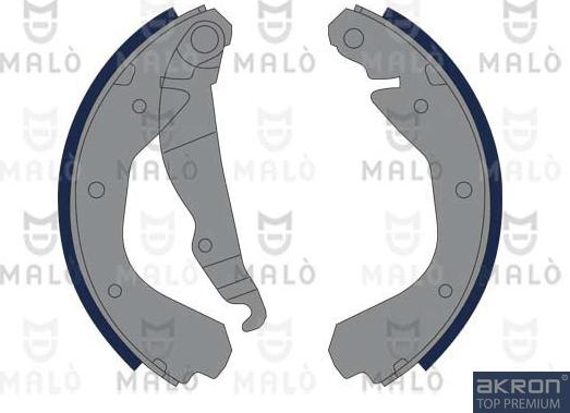 AKRON-MALÒ 1390219 - Комплект спирачна челюст vvparts.bg