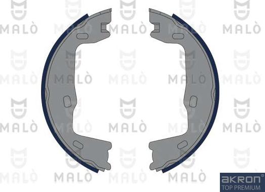 AKRON-MALÒ 1390218 - Комплект спирачна челюст, ръчна спирачка vvparts.bg