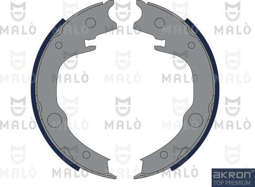 AKRON-MALÒ 1390283 - Комплект спирачна челюст, ръчна спирачка vvparts.bg