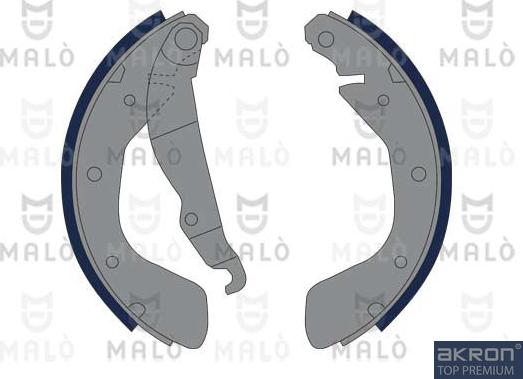 AKRON-MALÒ 1390229 - Комплект спирачна челюст vvparts.bg
