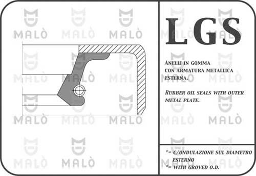 AKRON-MALÒ 895RDSI - Семеринг, колянов вал vvparts.bg