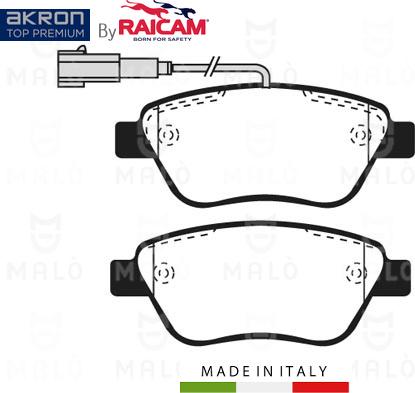 AKRON-MALÒ 28480400 - Комплект спирачно феродо, дискови спирачки vvparts.bg