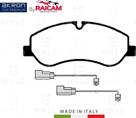 AKRON-MALÒ 28481161 - Комплект спирачно феродо, дискови спирачки vvparts.bg