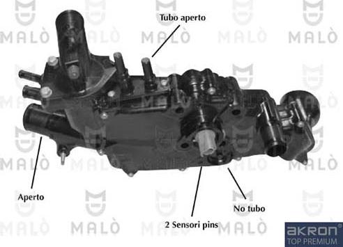 AKRON-MALÒ TER461 - Термостат, охладителна течност vvparts.bg