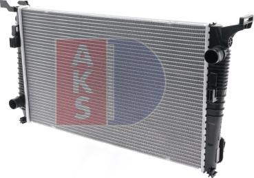 AKS Dasis 490013N - Радиатор, охлаждане на двигателя vvparts.bg