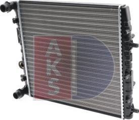 AKS Dasis 491120N - Радиатор, охлаждане на двигателя vvparts.bg