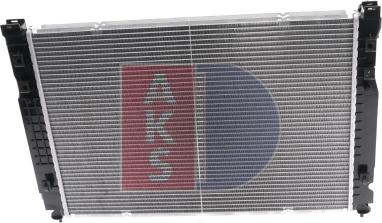 AKS Dasis 480058N - Радиатор, охлаждане на двигателя vvparts.bg