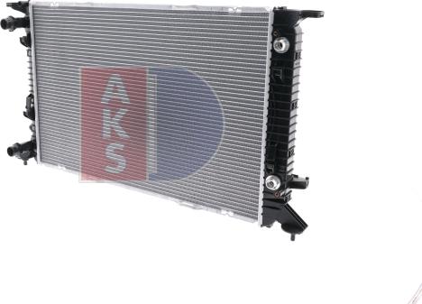 AKS Dasis 480057N - Радиатор, охлаждане на двигателя vvparts.bg