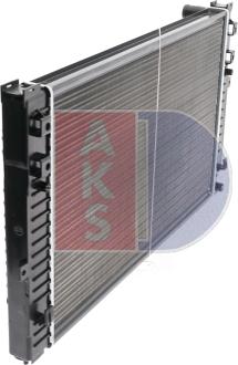 AKS Dasis 480007N - Радиатор, охлаждане на двигателя vvparts.bg