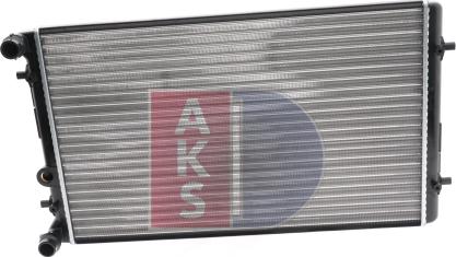 AKS Dasis 480019N - Радиатор, охлаждане на двигателя vvparts.bg