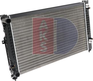 AKS Dasis 480012N - Радиатор, охлаждане на двигателя vvparts.bg