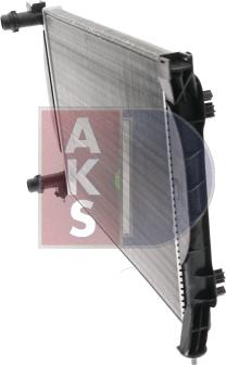 AKS Dasis 480029N - Радиатор, охлаждане на двигателя vvparts.bg