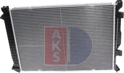 AKS Dasis 480140N - Радиатор, охлаждане на двигателя vvparts.bg