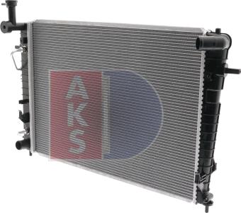 AKS Dasis 560059N - Радиатор, охлаждане на двигателя vvparts.bg