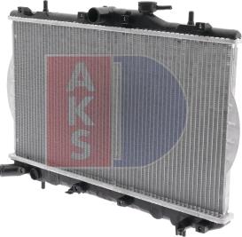 AKS Dasis 560340N - Радиатор, охлаждане на двигателя vvparts.bg