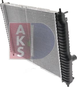 AKS Dasis 510066N - Радиатор, охлаждане на двигателя vvparts.bg